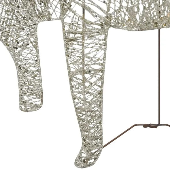 Reindeer & Sleigh Christmas Decoration with 60 LEDs