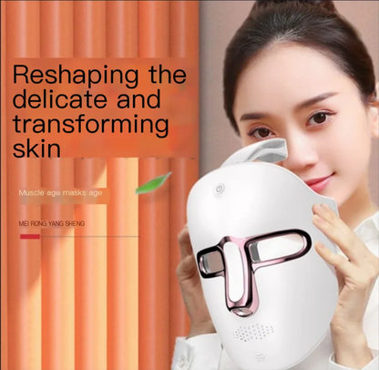 7-Color LED Light Therapy Facial Mask