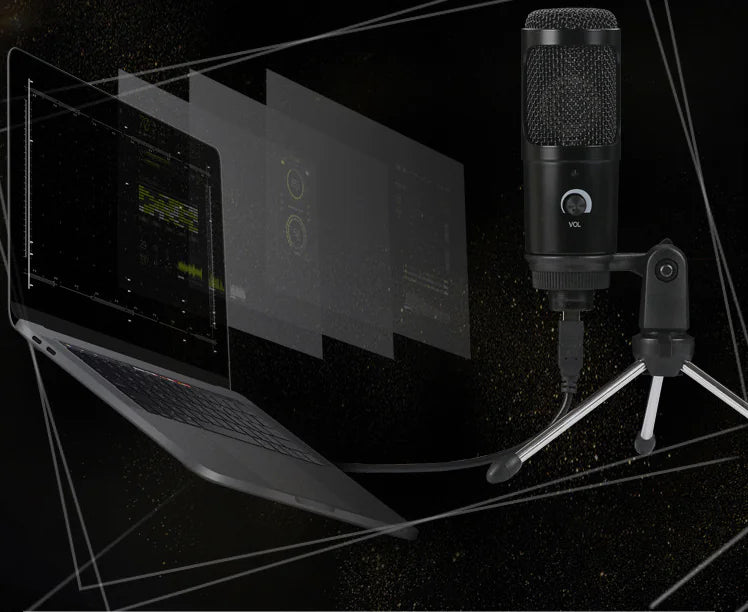 Pro Condenser Microphone for Streaming