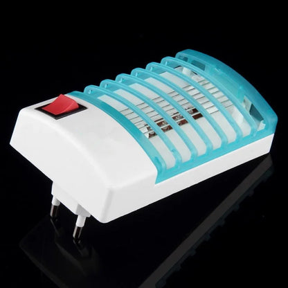 Mini lámpara eléctrica antimosquitos, repelente de plagas, trampa LED, luz ultravioleta, para el hogar ecológico.
