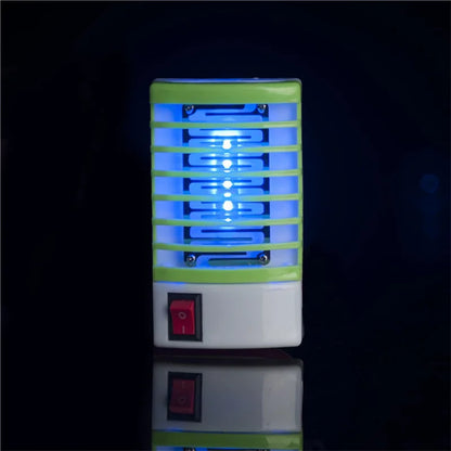 Mini lámpara eléctrica antimosquitos, repelente de plagas, trampa LED, luz ultravioleta, para el hogar ecológico.