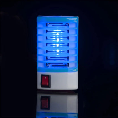 Mini lámpara eléctrica antimosquitos, repelente de plagas, trampa LED, luz ultravioleta, para el hogar ecológico.