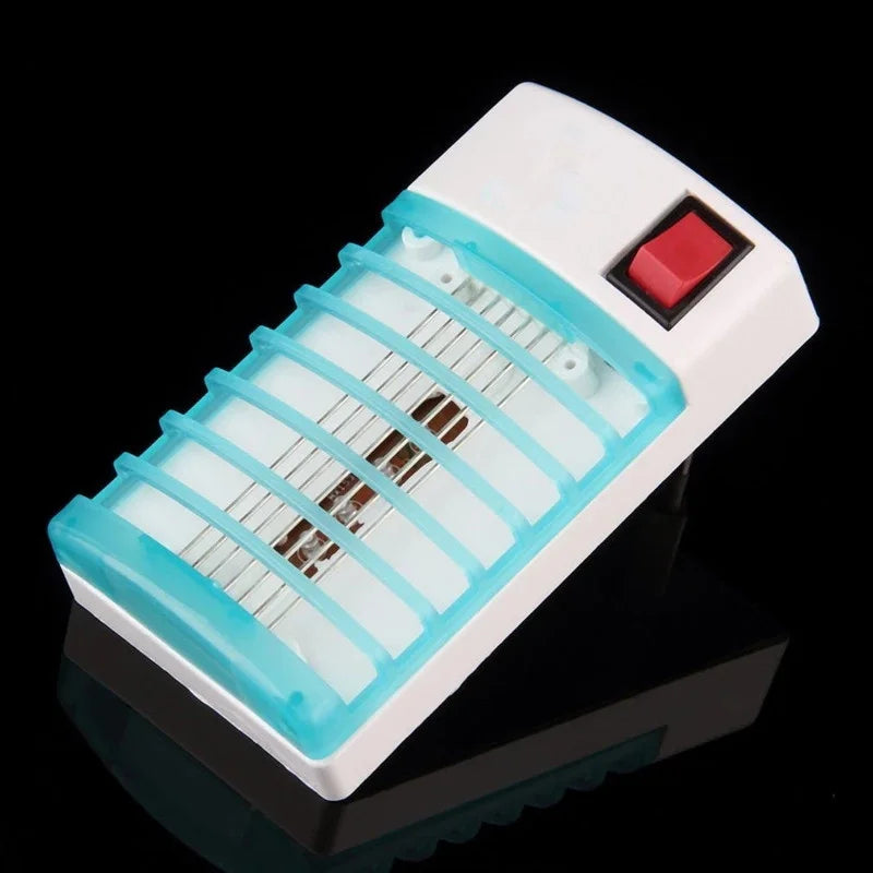 Mini lámpara eléctrica antimosquitos, repelente de plagas, trampa LED, luz ultravioleta, para el hogar ecológico.
