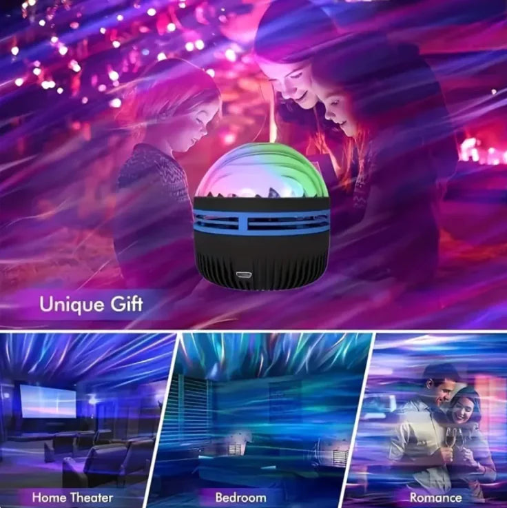 Galaxy Aurora Projector with Northern Lights Effects