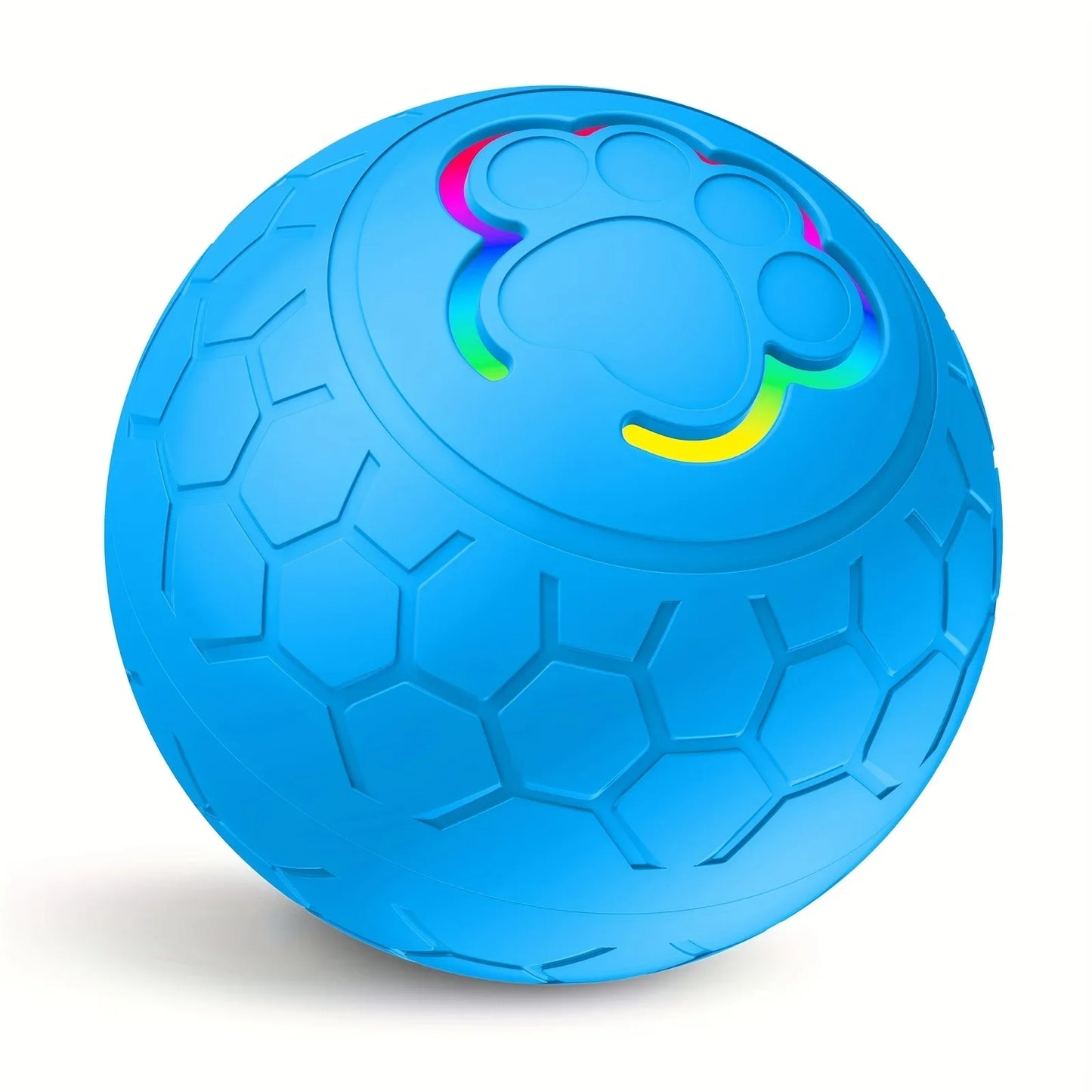 Pelota de juguete inteligente Xiaomi para perros, electrónica, interactiva, con USB, automática, con rebote y luces RGB para gatos