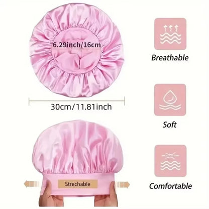 Heatless Curling Rod Satin Silk Sleeping Cap Set Headwrap Natural Curly Hair Long Hair Care Wave Sleeping Curling Styling Tool Selectia