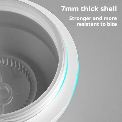 Pelota de juguete inteligente Xiaomi para perros, electrónica, interactiva, con USB, automática, con rebote y luces RGB para gatos