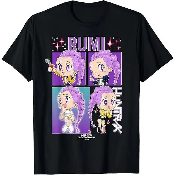 K-Pop Devil Hunter Anime Harajuku T-Shirt