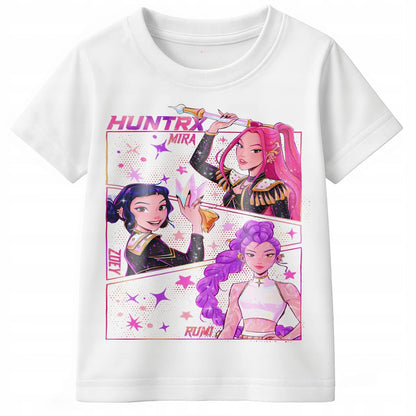 K-Pop Devil Hunter Anime Harajuku T-Shirt