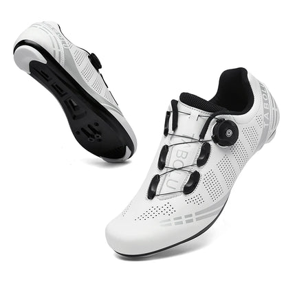 Zapatillas de ciclismo profesionales para hombre, zapatillas SPD para ciclismo de montaña, transpirables, antideslizantes, para carreras de montaña