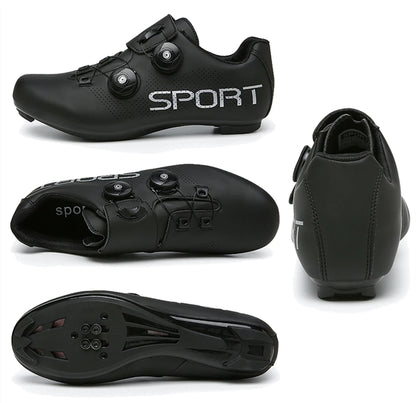 Zapatillas de ciclismo ultraligeras con autobloqueo para hombre, calzado deportivo unisex con calas SPD, para carreras y ciclismo de montaña