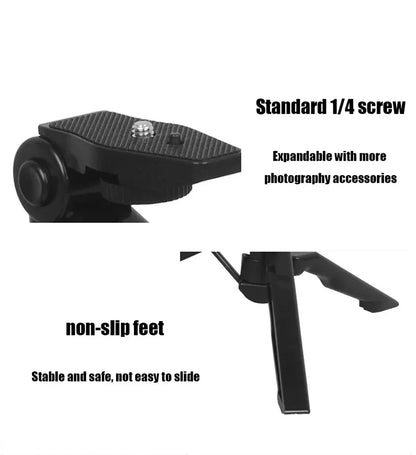 Kit de vlogging para smartphone COOL DIER con trípode, soporte para teléfono, mini micrófono, luz LED de relleno, para TikTok, transmisión en vivo, vídeo y YouTube.