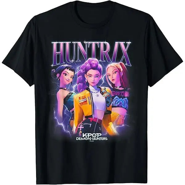 K-Pop Devil Hunter Anime Harajuku T-Shirt