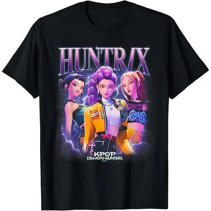 K-Pop Devil Hunter Anime Harajuku T-Shirt