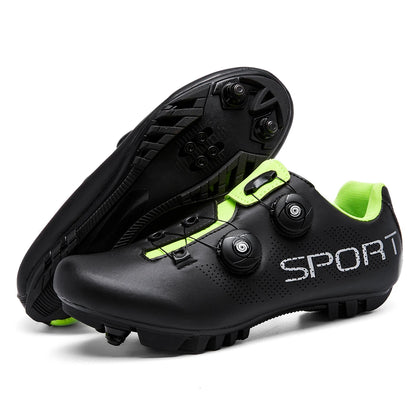 Zapatillas de ciclismo transpirables para hombre y mujer, calzado para ciclismo de montaña y de carretera, con pedales SPD