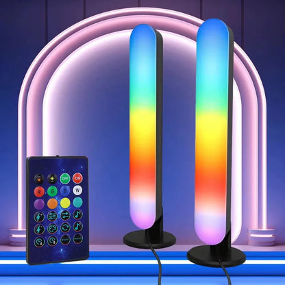 RGB Rhythm Light Smart Light Bars Gaming LED Lights DIY Color Adjustments Remote Control USB Pickup Light Desktop RGB Light Bar Selectia