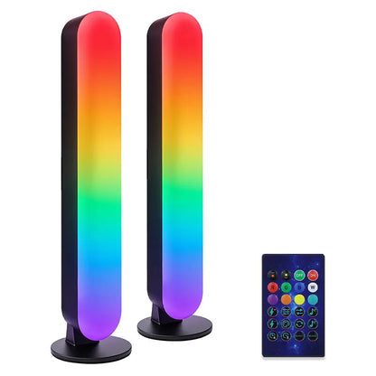 RGB Rhythm Light Smart Light Bars Gaming LED Lights DIY Color Adjustments Remote Control USB Pickup Light Desktop RGB Light Bar Selectia