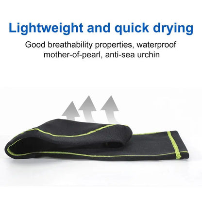 Calcetines de natación con aletas, antideslizantes, de neopreno, resistentes a la arena, elásticos, para voleibol de playa y buceo, calcetines largos de natación para deportes acuáticos al aire libre.