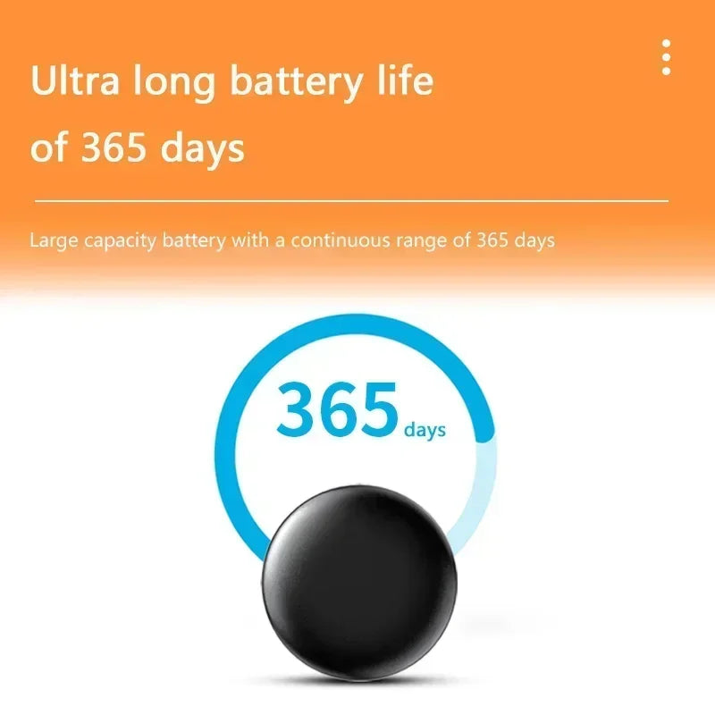 Rastreador inteligente GPS XIAOMI para niños mayores, dispositivo antipérdida, recordatorio, mascotas, bolso, billetera, localizador Bluetooth para Apple y Android.