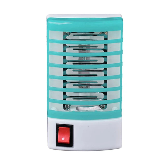 Mini lámpara eléctrica antimosquitos, repelente de plagas, trampa LED, luz ultravioleta, para el hogar ecológico.