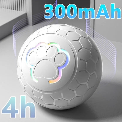 Pelota de juguete inteligente Xiaomi para perros, electrónica, interactiva, con USB, automática, con rebote y luces RGB para gatos