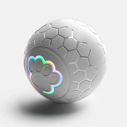 Pelota de juguete inteligente Xiaomi para perros, electrónica, interactiva, con USB, automática, con rebote y luces RGB para gatos