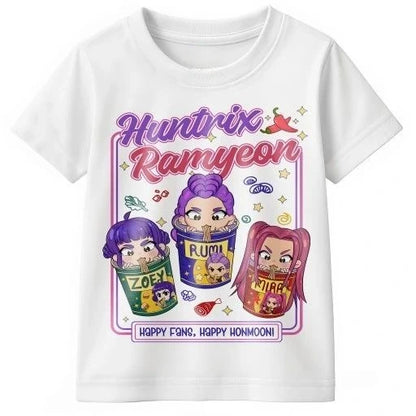 K-Pop Devil Hunter Anime Harajuku T-Shirt