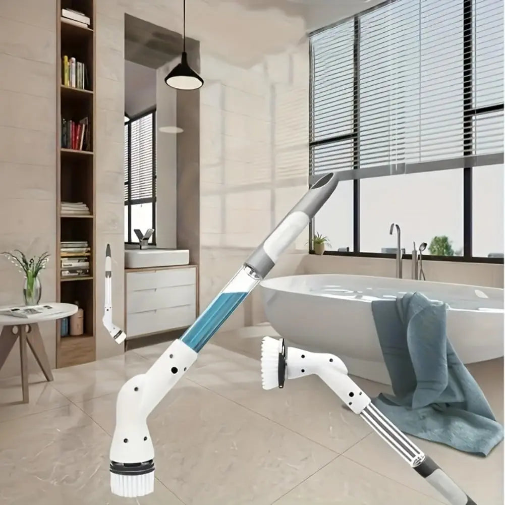 Rechargeable Electric Power Scrubber for Bathroom & Kitchen