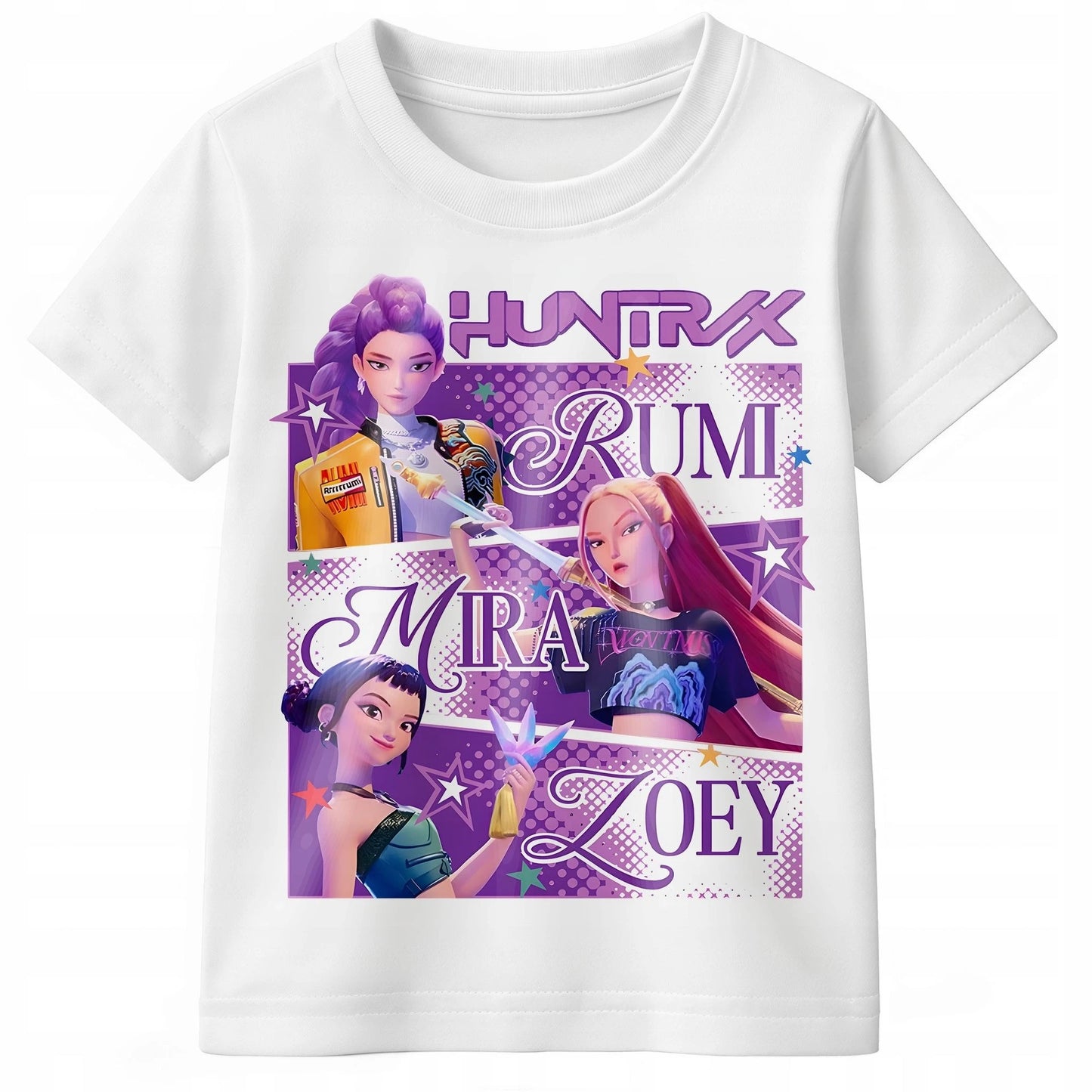 K-Pop Devil Hunter Anime Harajuku T-Shirt