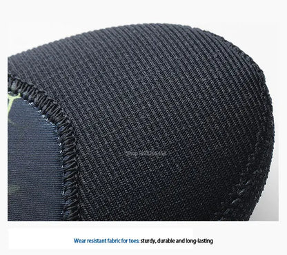 Calcetines de buceo de neopreno de 5 mm, para verano, para deportes de buceo, para surf, playa, antideslizantes, aletas de natación, resistentes a la arena y a los baños de hielo.