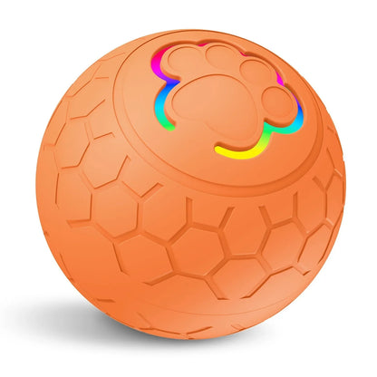 Pelota de juguete inteligente Xiaomi para perros, electrónica, interactiva, con USB, automática, con rebote y luces RGB para gatos