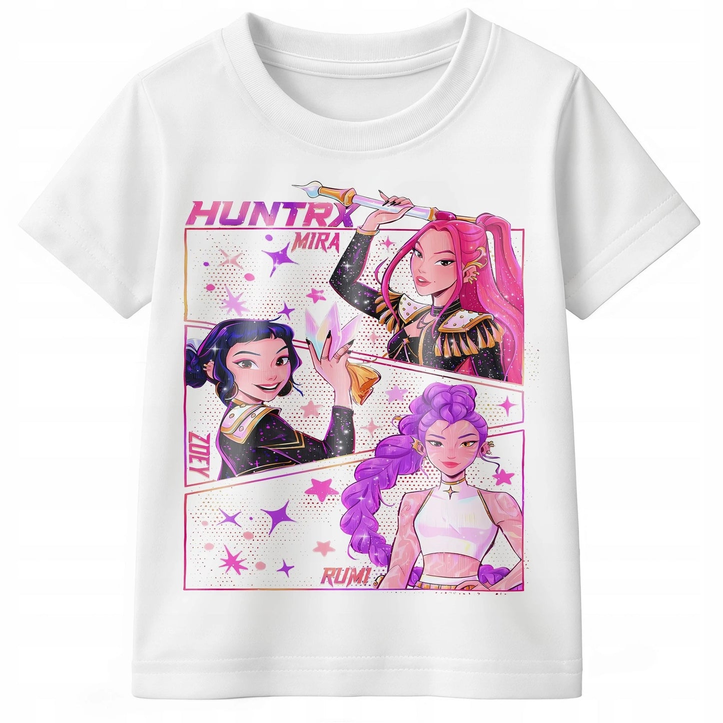 K-Pop Devil Hunter Anime Harajuku T-Shirt