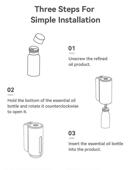 Difusor de aire eléctrico para coche, humidificador de aromaterapia para ventilación de coche, ambientador para eliminar olores, accesorios para coche.