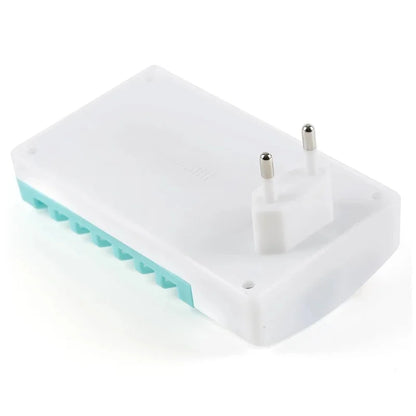Mini lámpara eléctrica antimosquitos, repelente de plagas, trampa LED, luz ultravioleta, para el hogar ecológico.