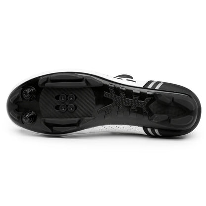 Zapatillas de ciclismo de montaña 2023 con calas para hombre y mujer, de carbono, deportivas, de velocidad, planas, SPD, para ciclismo de carretera