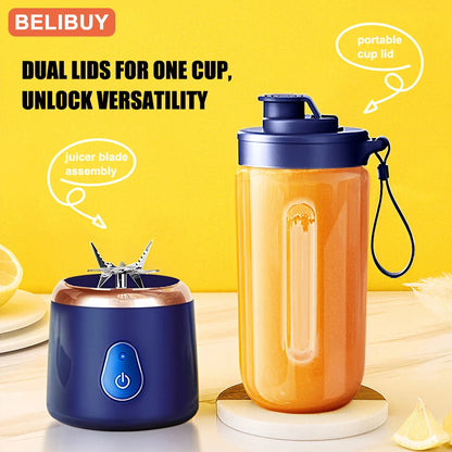 Portable 6-Blade Mini Blender