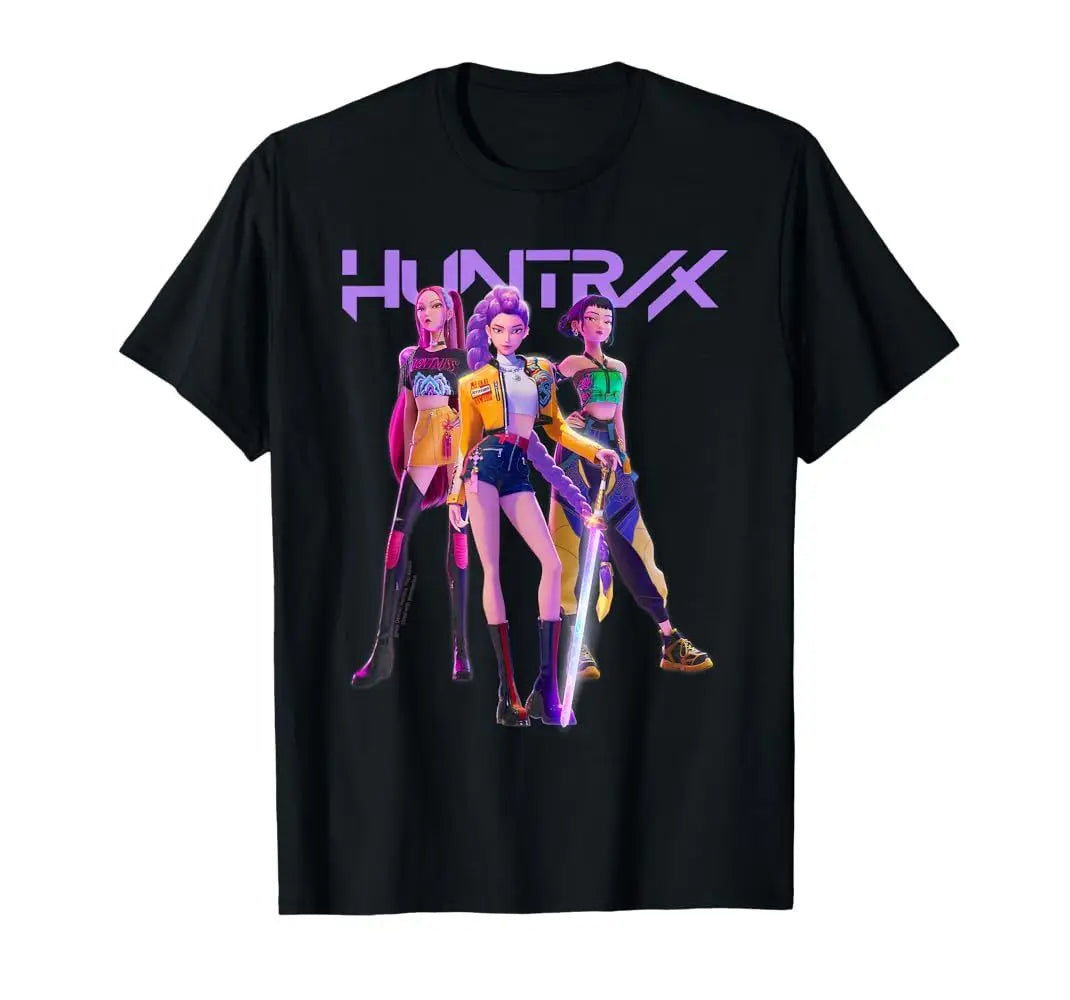 K-Pop Devil Hunter Anime Harajuku T-Shirt