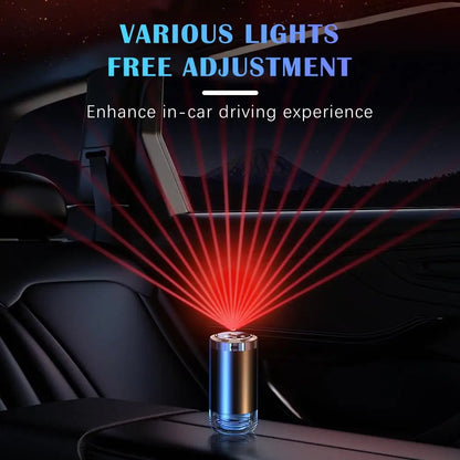 Ambientador de coche inteligente, difusor de aroma de coche recargable, 5 niveles de difusor de coche inteligente ajustable.