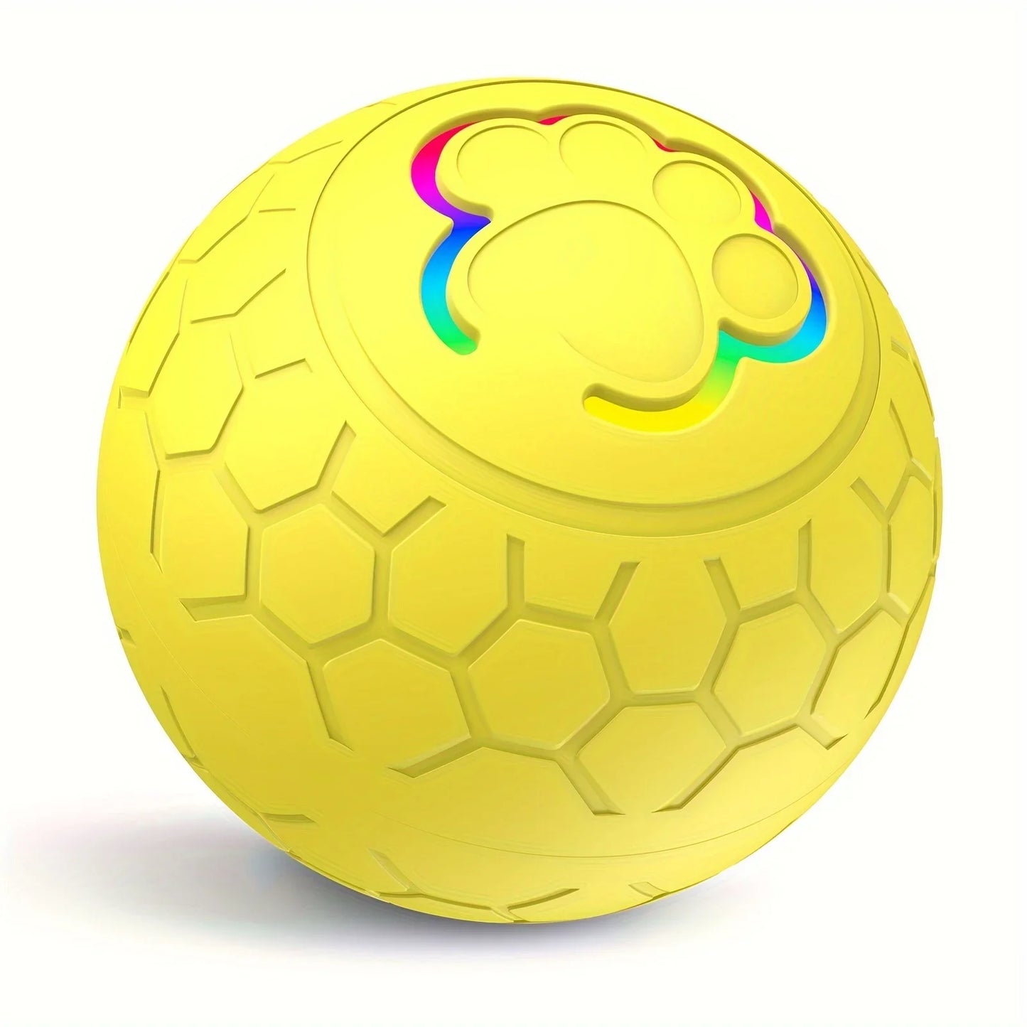 Pelota de juguete inteligente Xiaomi para perros, electrónica, interactiva, con USB, automática, con rebote y luces RGB para gatos