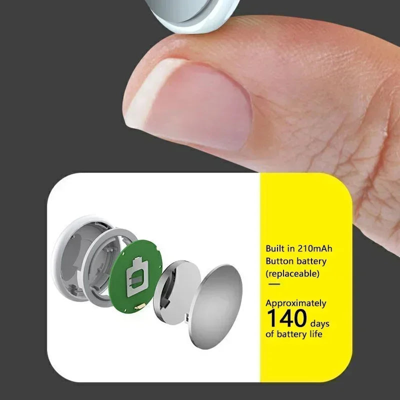 Rastreador inteligente GPS XIAOMI para niños mayores, dispositivo antipérdida, recordatorio, mascotas, bolso, billetera, localizador Bluetooth para Apple y Android.