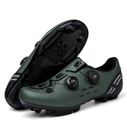 Zapatillas de ciclismo de montaña 2023 con calas para hombre y mujer, de carbono, deportivas, de velocidad, planas, SPD, para ciclismo de carretera