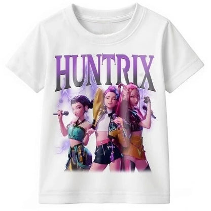 K-Pop Devil Hunter Anime Harajuku T-Shirt