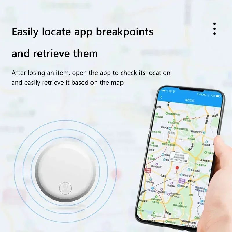 Rastreador inteligente GPS XIAOMI para niños mayores, dispositivo antipérdida, recordatorio, mascotas, bolso, billetera, localizador Bluetooth para Apple y Android.