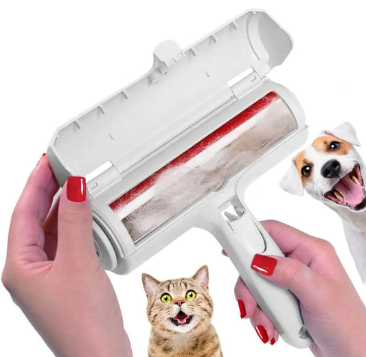 Pet Hair Remover Roller - Dog & Cat Fur Remover with Self-Cleaning Base - Efficient Animal Hair Removal Tool - Perfect for Furni Selectia