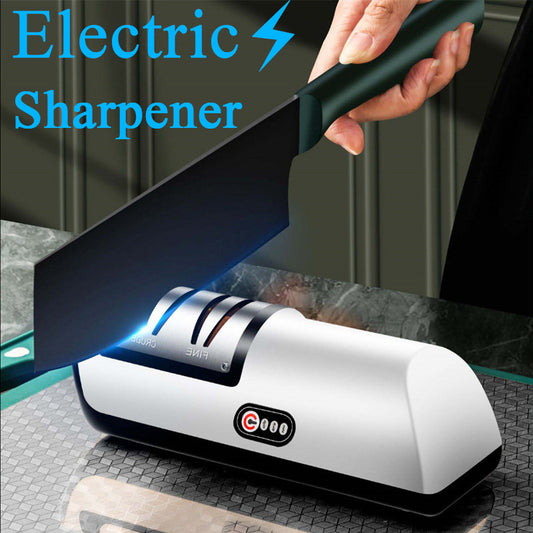 Usb Afilador de cuchillos eléctrico recargable SB, herramienta de cocina automática y ajustable para afilar rápidamente cuchillos, tijeras y amoladoras.