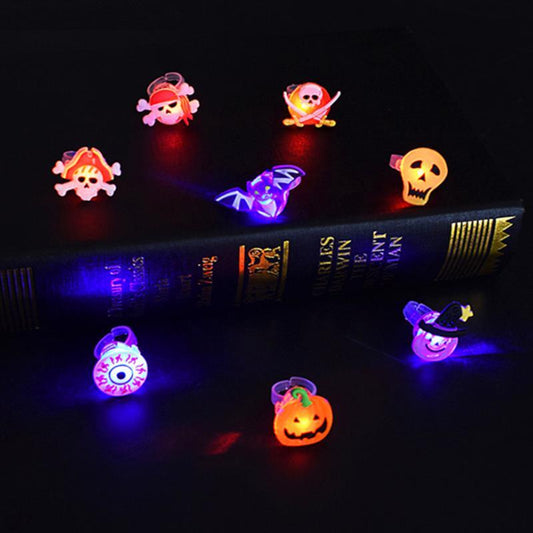 Adornos de Halloween Anillo de broche brillante de Halloween