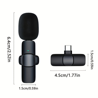 Wireless Lavalier Microphone for iPhone
