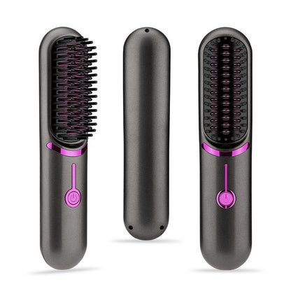 Wireless Hair Straightening Comb