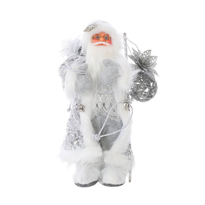 Muñeca navideña, decoración navideña para el hogar, adornos navideños.