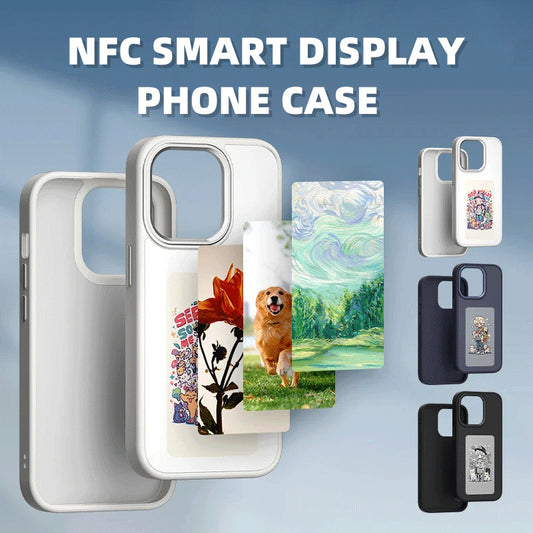 Funda para teléfono con pantalla de tinta electrónica, proyección ilimitada, personalizada, sin batería.